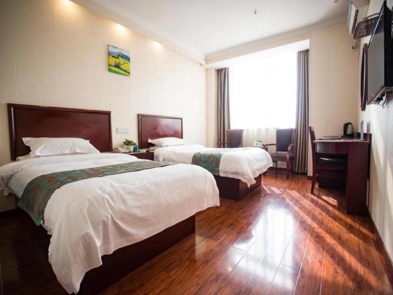 Greentree Inn Jiangsu Wuxi Dongting Leather City Express Hotel المظهر الخارجي الصورة
