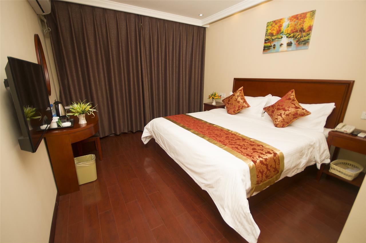 Greentree Inn Jiangsu Wuxi Dongting Leather City Express Hotel المظهر الخارجي الصورة